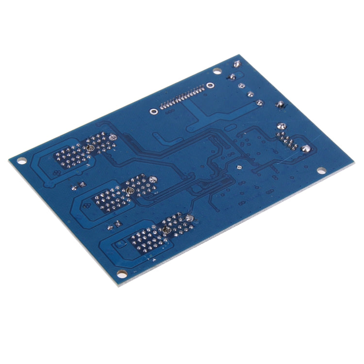 Lisslune | PCI-E 1 to 3 PCI Express 1 Slots Riser Card 3 PCI-E Slot Adapter PCI-E Port Multiplier Card with 60cm USB Cable (Blue)