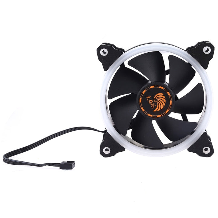 Lisslune | 6 Copper Tubes CPU Cooler Hydraulic Bearings Cooling Fan Quiet Fan with RGB Lights 4 Pin for Intel: LGA775 1150 1151 1155 1156 1366 2011 (AMD: FM1 FM2 AM2 AM3+ AM4)