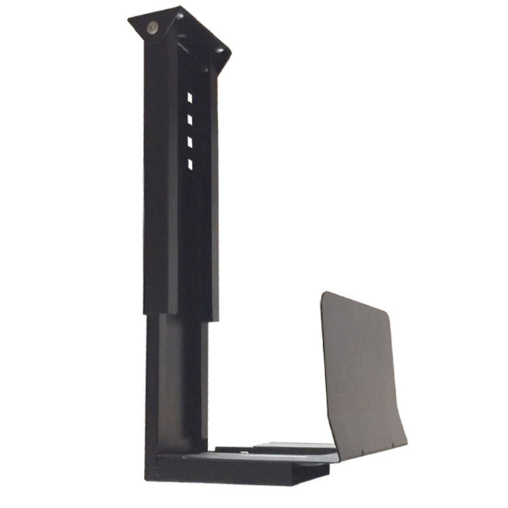 Lisslune | Universal PC Case Holder CPU Stand Hanging Adjustable Computer Mainframe Host Mount, 300-500mm Height Adjustable, 145-235mm Width Adjustable (Black)