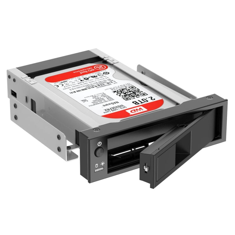 Lisslune | ORICO 1106SS CD-ROM Space HDD Mobile Rack Internal 3.5 Inch HDD Converter Case (Black)
