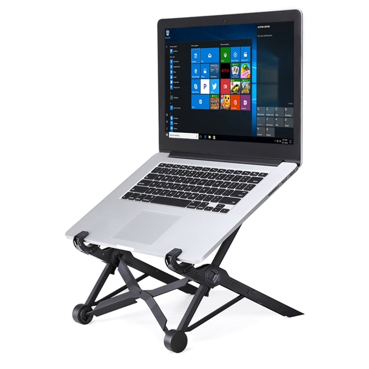 Lisslune | NEXSTAND Portable Adjustable Foldable Table Stand for Laptop / Notebook, Suitable for: More than 11.6 inches (Black)