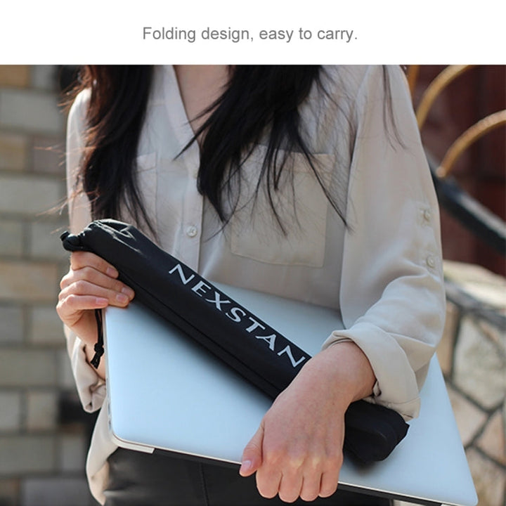 Lisslune | NEXSTAND Portable Adjustable Foldable Table Stand for Laptop / Notebook, Suitable for: More than 11.6 inches (Black)