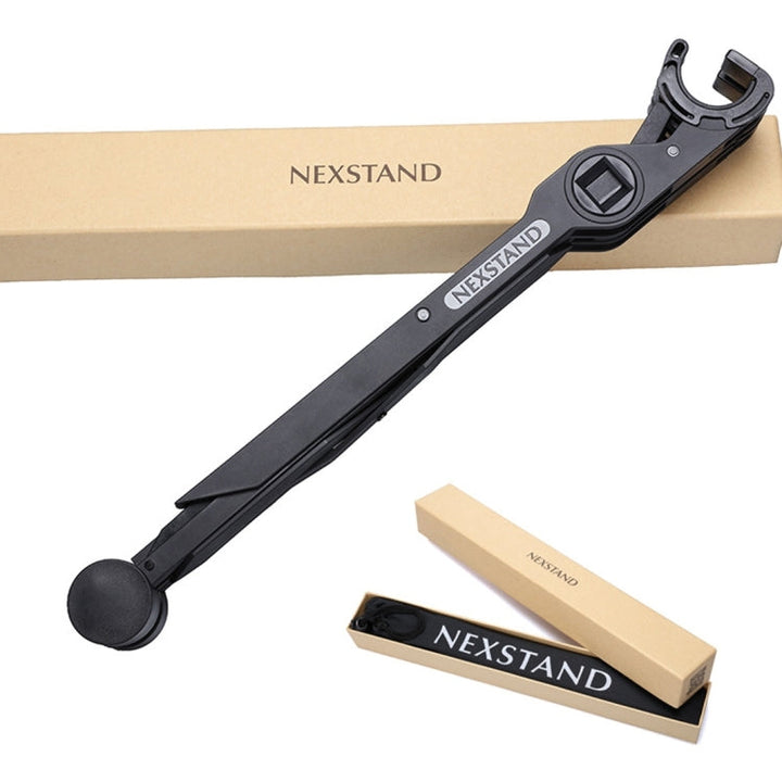 Lisslune | NEXSTAND Portable Adjustable Foldable Table Stand for Laptop / Notebook, Suitable for: More than 11.6 inches (Black)