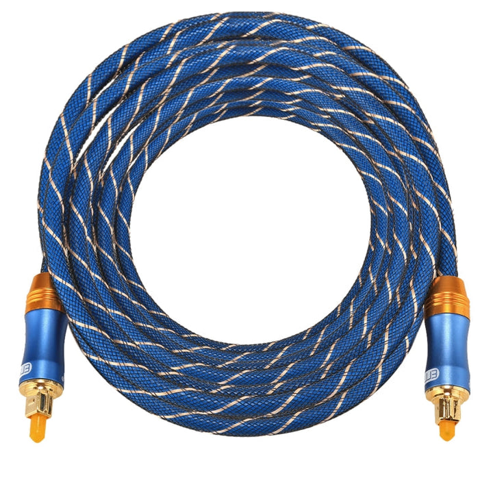 Lisslune | EMK LSYJ-A 8m OD6.0mm gold-plated metal head Toslink male to male digital optical audio cable