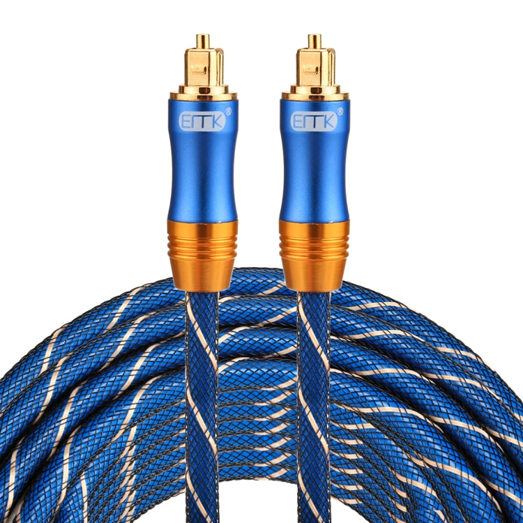 Lisslune | EMK LSYJ-A 10m OD6.0mm gold-plated metal head Toslink male to male digital optical audio cable