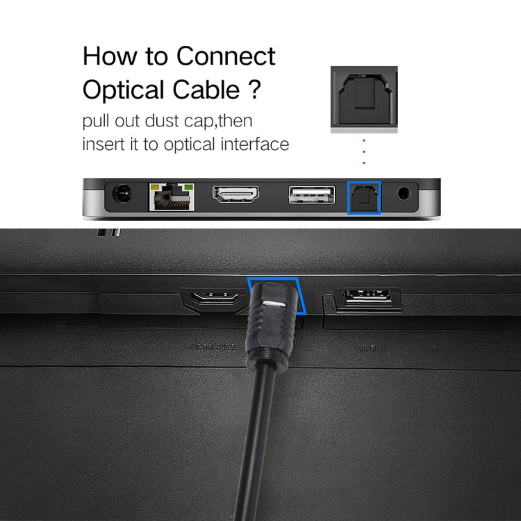 Lisslune | EMK 30m OD4.0mm Toslink Plug to Plug Digital Optical Audio Cable