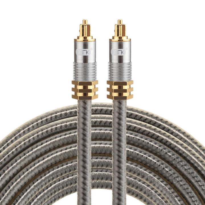 Lisslune | EMK YL-A 5m OD8.0mm gold-plated metal head Toslink Male to Male digital optical audio cable
