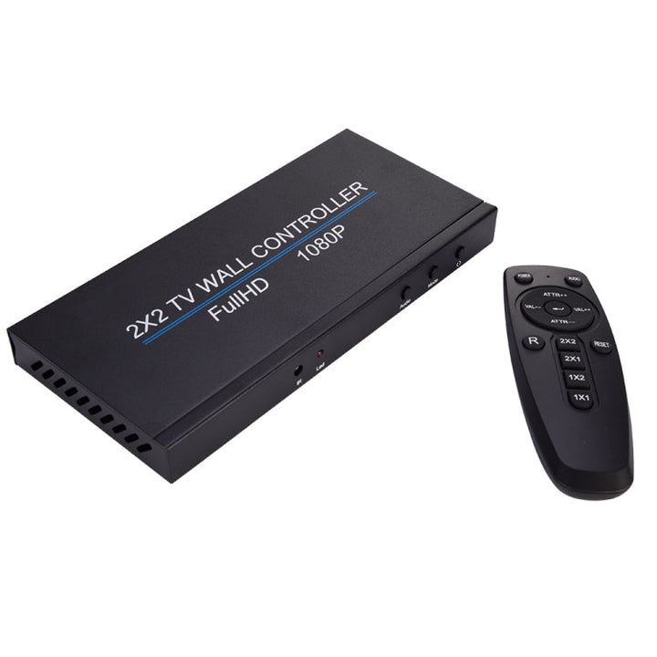 Lisslune | BT14 2X2 HDMI TV Wall Controller Multi-Screen Splicing Processor