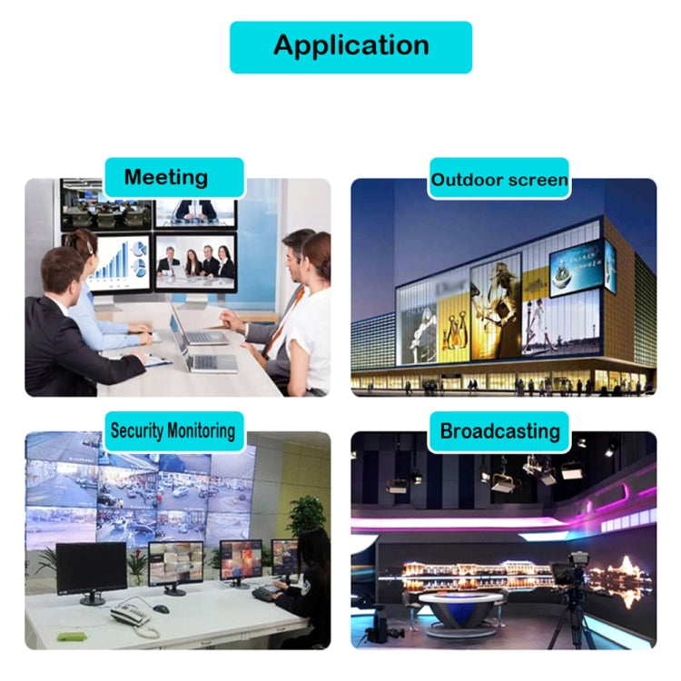 Lisslune | BT14 2X2 HDMI TV Wall Controller Multi-Screen Splicing Processor