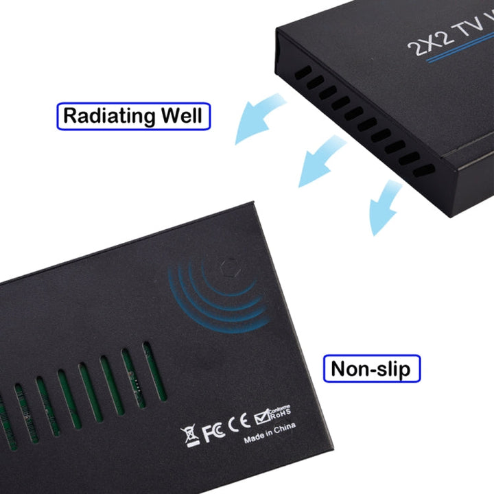 Lisslune | BT14 2X2 HDMI TV Wall Controller Multi-Screen Splicing Processor