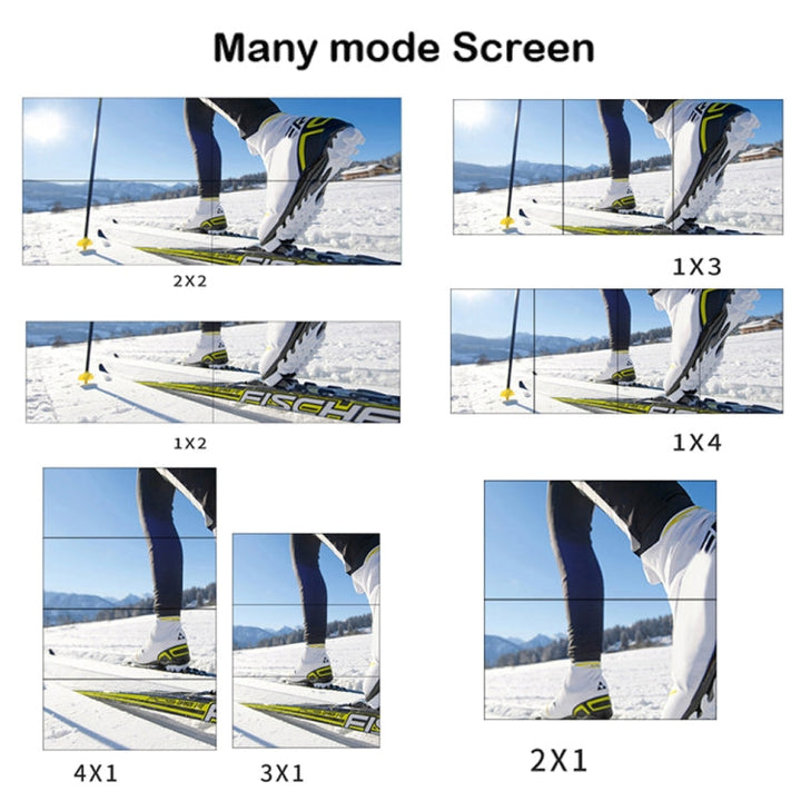 Lisslune | BT14 2X2 HDMI TV Wall Controller Multi-Screen Splicing Processor