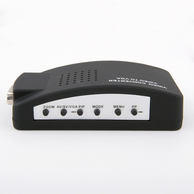 Lisslune | HOWEI HW-2404 BNC / S-Video to VGA Video Converter (Black)