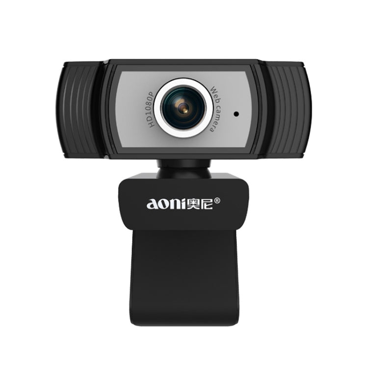 Lisslune | Aoni C33 Beauty FHD 1080P IPTV WebCam Video Conference Teaching Live Streaming Computer Camera with Microphone, driver-free Plug and Play (Black)