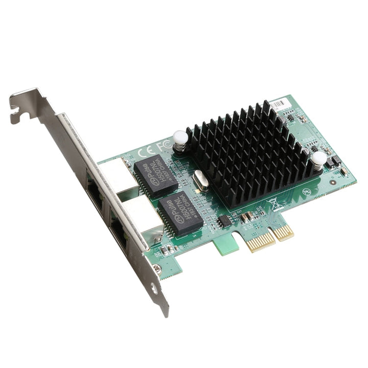 Lisslune | TXA020 Intel 82575 Dual RJ45 Ports NIC 10/100/1000 Gigabit PCI Express PCIE x1 Network Card Adapter