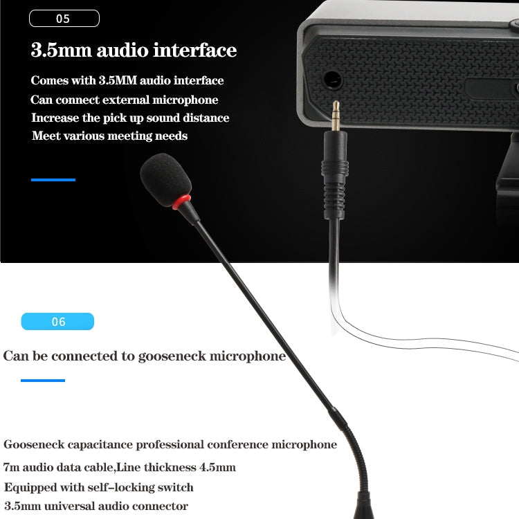 Lisslune | aoni C90 1080P HD Business Smart Computer Camera with Microphone