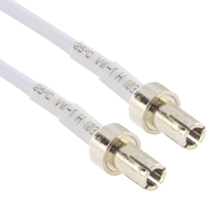 Lisslune | 4G LTE WiFi 12DBi Omni external Barrel antenna with TS9 male (White)