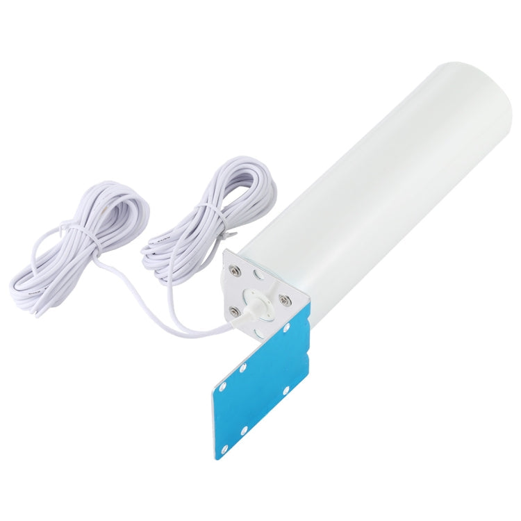 Lisslune | 4G LTE WiFi 12DBi Omni Outdoor Antenna with CRC9 Male (White)