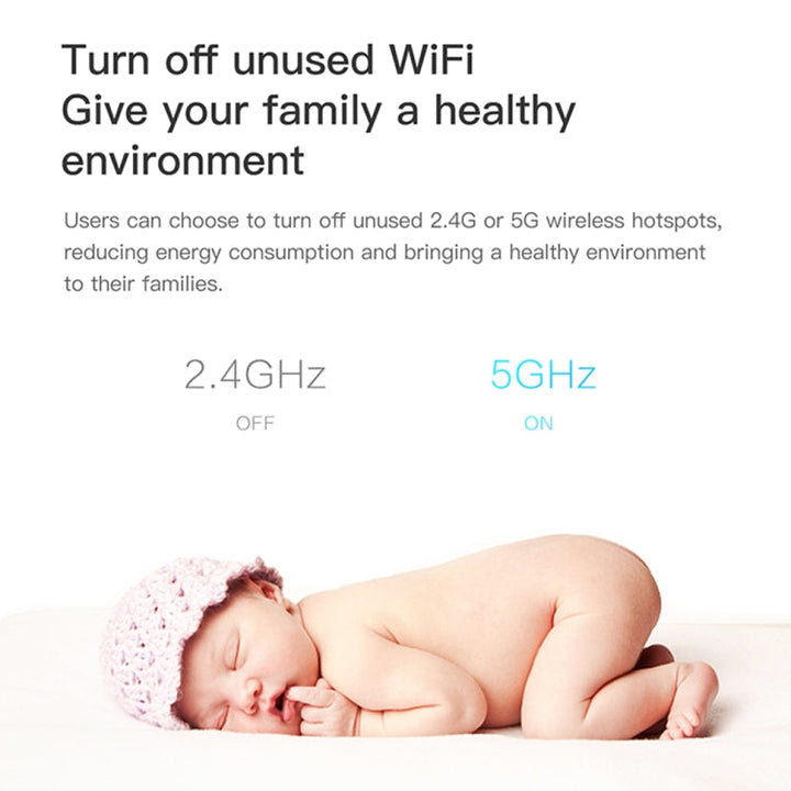 Lisslune | VONETS VAP11AC 5G / 2.4G Mini Wireless Bridge with Fan Version 300Mbps + 900Mbps WiFi Repeater, Support for Video Surveillance & Control (White)