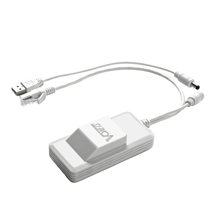 Lisslune | VONETS VAP11AC 5G / 2.4G Mini Wireless Bridge with Fan Version 300Mbps + 900Mbps WiFi Repeater, Support for Video Surveillance & Control (White)