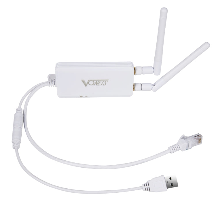 Lisslune | VONETS VAP11S 2.4G Mini WLAN Bridge 300Mbps WiFi Repeater with 2 Antennas