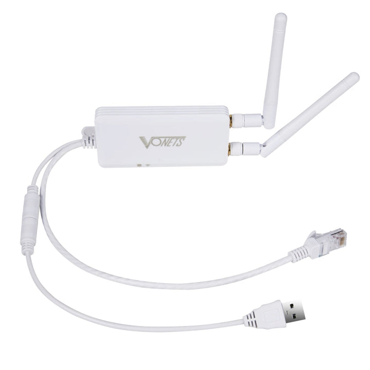 Lisslune | VONETS VAP11S 2.4G Mini WLAN Bridge 300Mbps WiFi Repeater with 2 Antennas