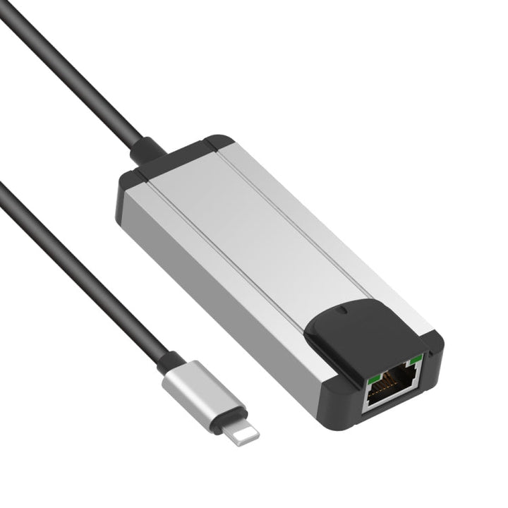 Lisslune | Onten 75002 8PIN to RJ45 Hub USB 2.0 Adapter (Silver)