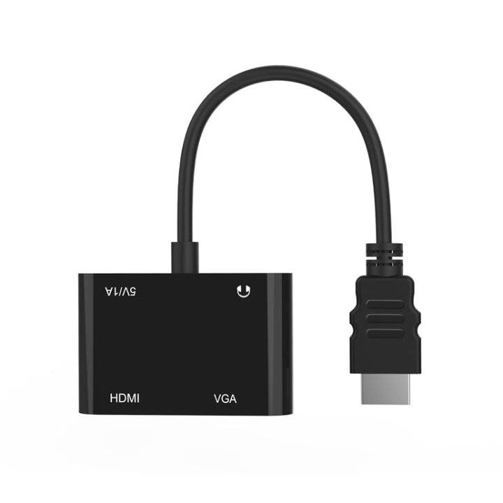 Lisslune | Onten 5165HV HDMI to HDMI + VGA Adapter