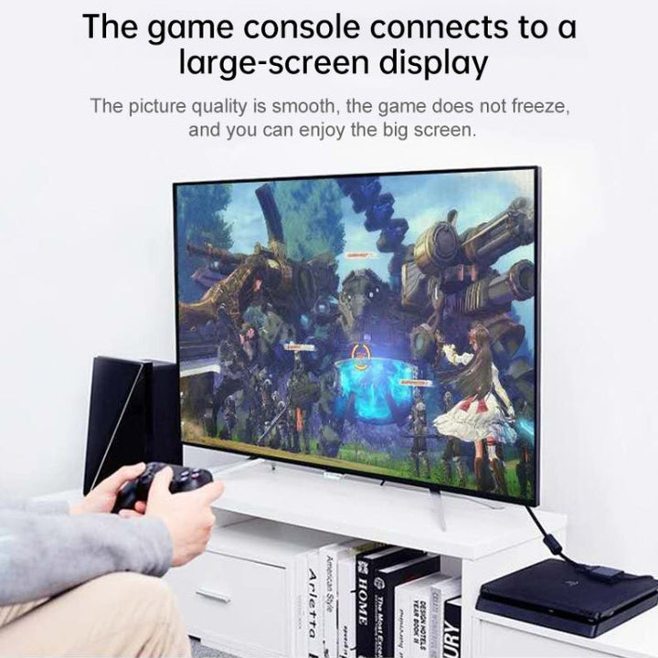 Lisslune | Onten 5165HV HDMI to HDMI + VGA Adapter