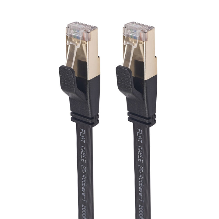 Lisslune | CAT8-2 Double-shielded CAT8 Flat network LAN cable, Length: 20m