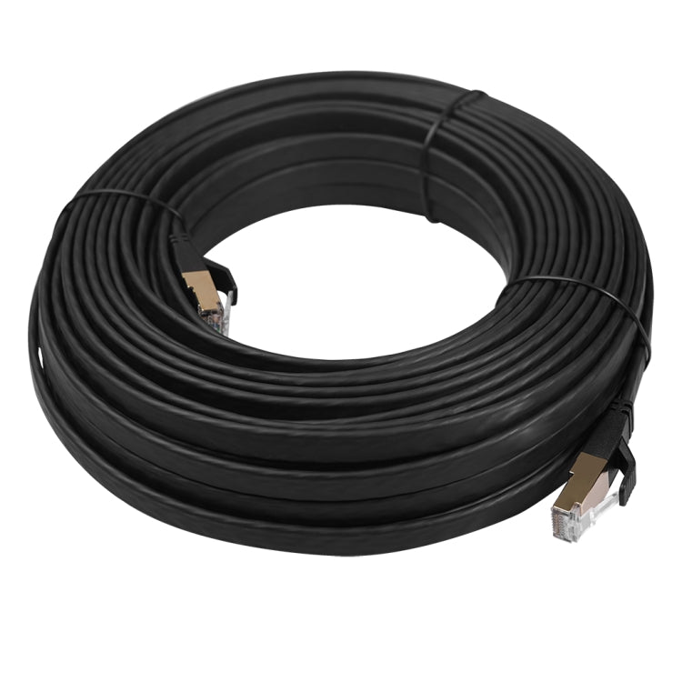 Lisslune | CAT8-2 double shielded CAT8 flat network LAN cable, length: 10m