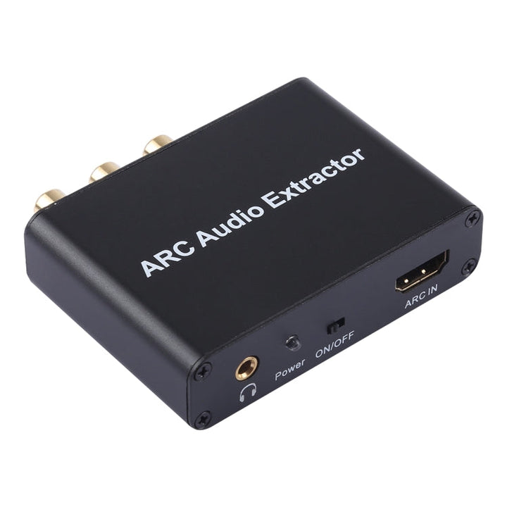 Lisslune | 192KHz ARC Audio Extractor HDMI ARC to SPDIF + Coaxial + L/R Converter Audio Return Channel Adapter