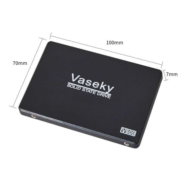 Lisslune | Vaseky V800 128GB 2.5 Inch SATA3 6GB/s Ultra-Slim 7mm Solid State Drive SSD Hard Drive for Desktop, Notebook