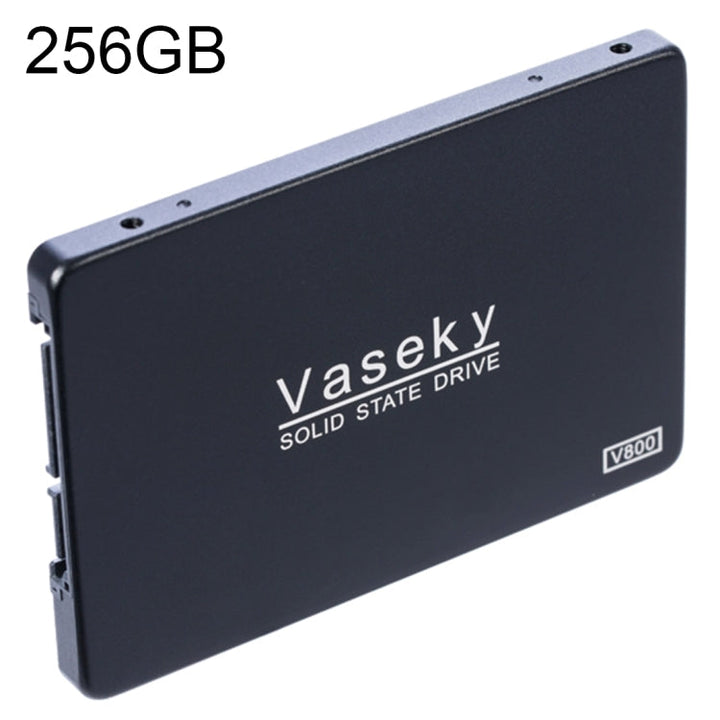 Lisslune | Vaseky V800 256GB 2.5 Inch SATA3 6GB/s Ultra-Slim 7mm Solid State Drive SSD Hard Disk Storage for Desktop, Notebook