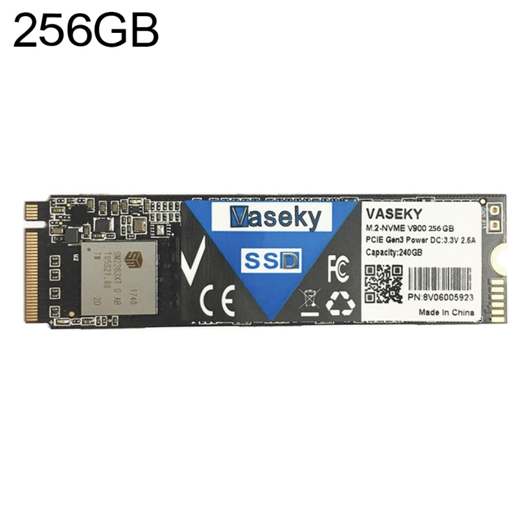 Lisslune | Vaseky M.2-NVME V900 256GB PCIe Gen3 SSD hard drive storage for desktop, laptop