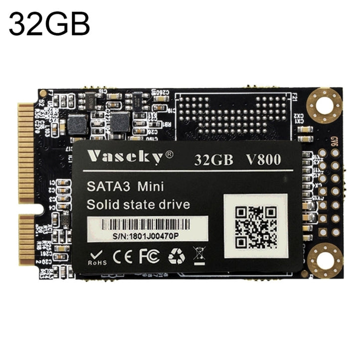 Lisslune | Vaseky V800 32GB 1.8 Inch SATA3 Mini Internal Solid State Drive MSATA SSD Module for Laptop