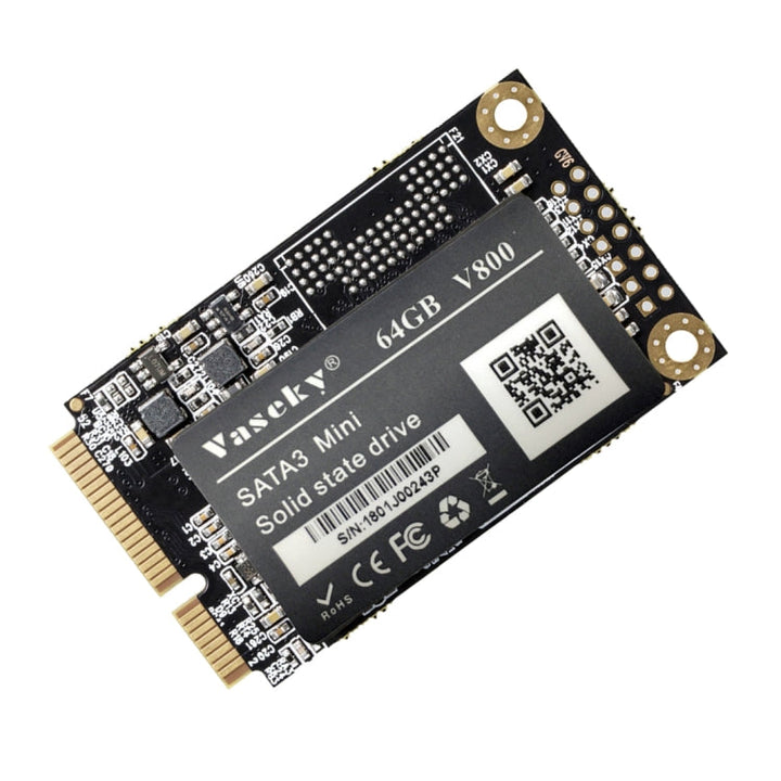 Lisslune | Vaseky V800 64GB 1.8 Inch SATA3 Mini Internal Solid State Drive MSATA SSD Module for Laptop