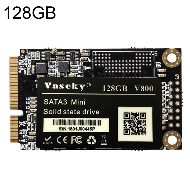 Lisslune | Vaseky V800 128GB 1.8 Inch SATA3 Mini Internal Solid State Drive MSATA SSD Module for Laptop