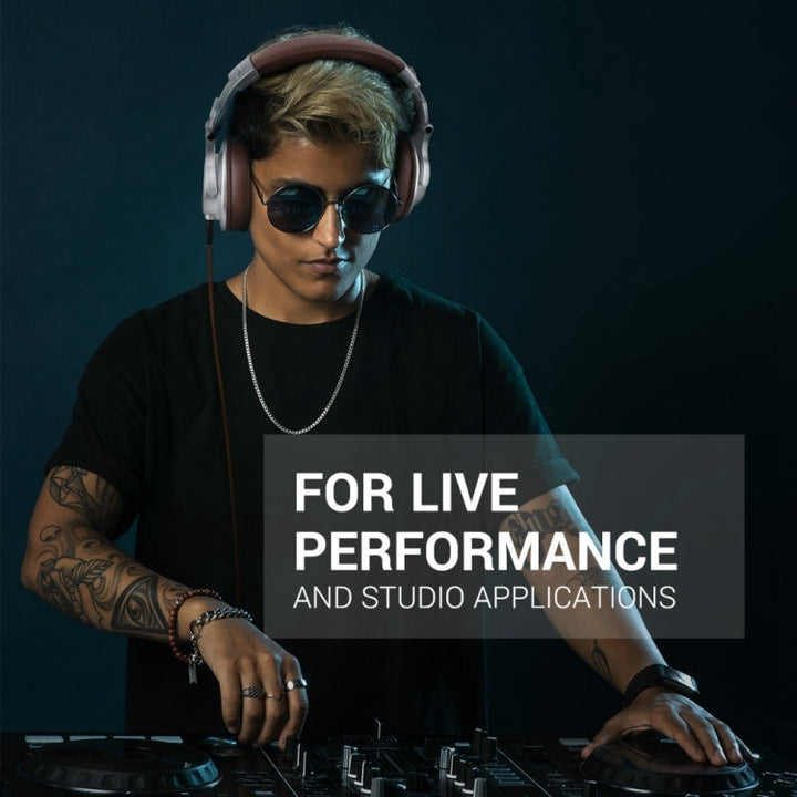 Lisslune | OneOdio A71 Headphones with Noise Cancellation in Headset Design with Microphone (Black Red)