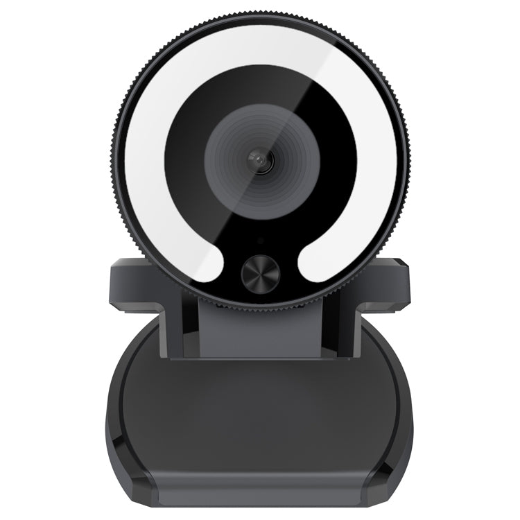 Lisslune | Landshine 90 Degree Wide Angle 2K USB Autofocus Computer Live Beauty HD Camera with Ring Light