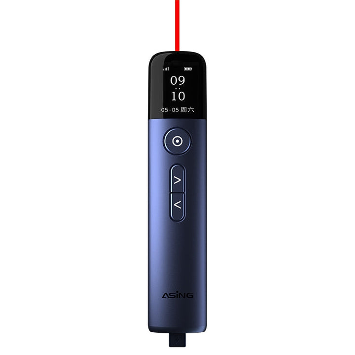 Lisslune | ASiNG A9 128MB Red Light Multifunctional PPT Touch Laser Page Turner Wireless Presenter (Blue)
