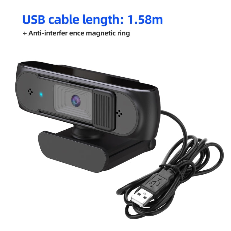 Lisslune | HA501 USB 5M 2.5K Rotatable 360 Degree Autofocus Camera with Microphone
