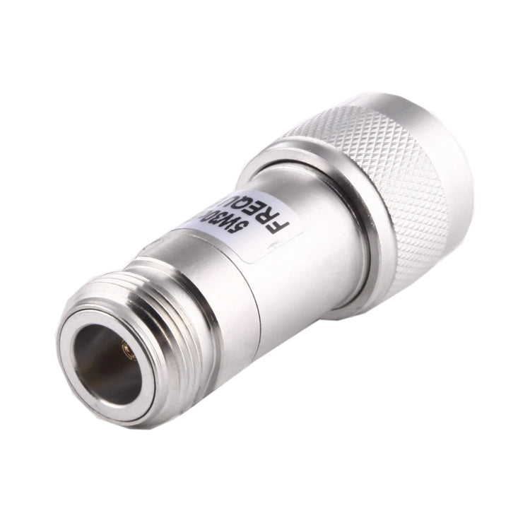 Lisslune | 5W 20dBi N Female to N Male DC-13GHz Frequency Gain Attenuator (Silver)