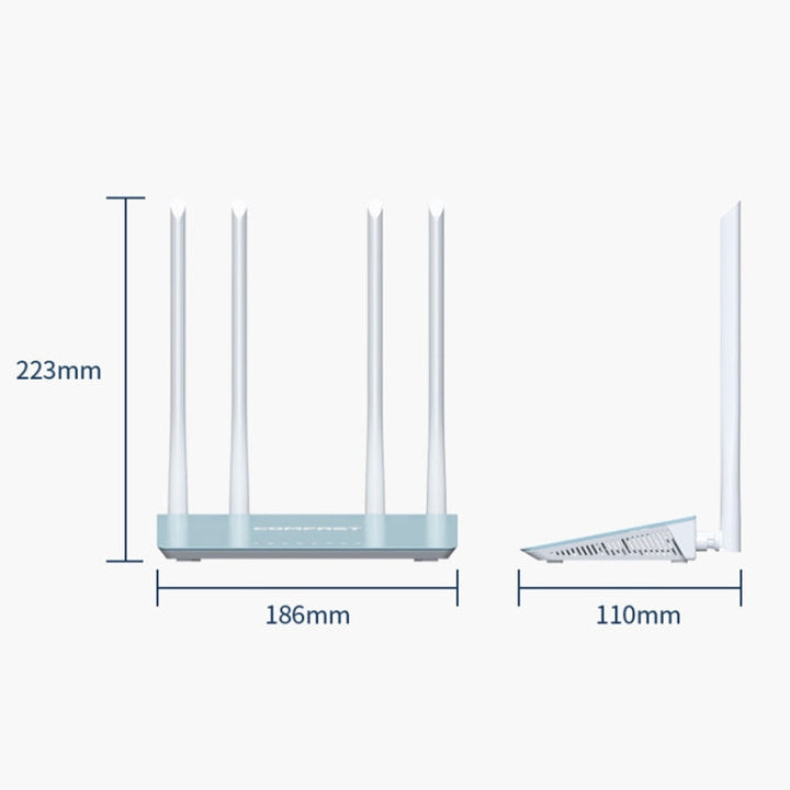 Lisslune | COMFAST CF-WR616AC V2 1200Mbps Dual Band WLAN Router
