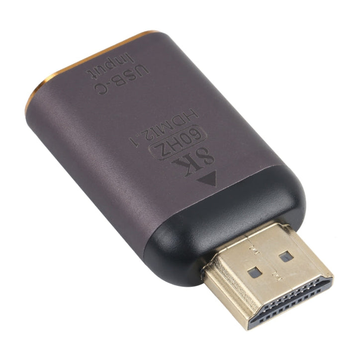 Lisslune | 8K 60Hz USB-C / Type-C female to HDMI male adapter