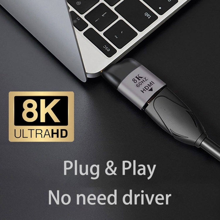 Lisslune | 8K 60Hz HDMI Female to USB-C / Type-C Male Adapter