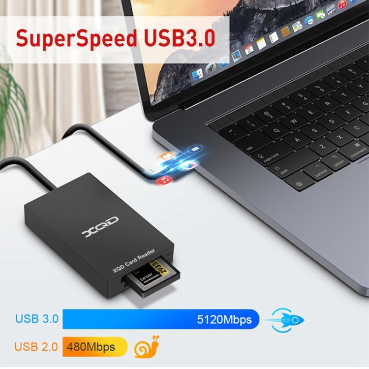 Lisslune | Rocketek XQD312 Type-C to SD / XQD 2 in 1 Card Reader