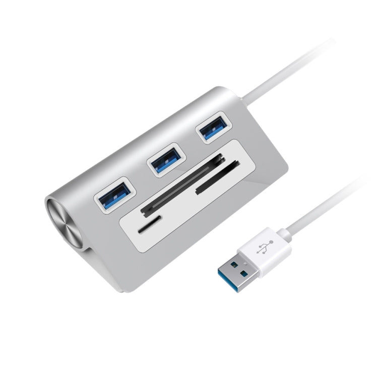 Lisslune | Rocketek HC423 USB3.0 x 3 + SD / TF / CF Card Reader HUB Adapter