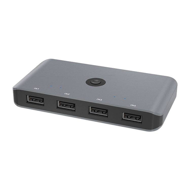 Lisslune | Rocketek HC405 USB2.0 KVM Switch Four In Four Out Sharing Converter