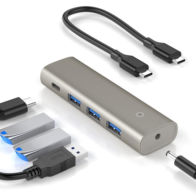 Lisslune | Rocketek HC466 USB3.2 Gen2 Type-C 4 in 1 HUB Adapter