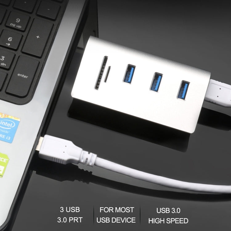 Lisslune | Rocketek HUB-3PC2 High-Speed USB 3.0 Splitter HUB Adapter (White)